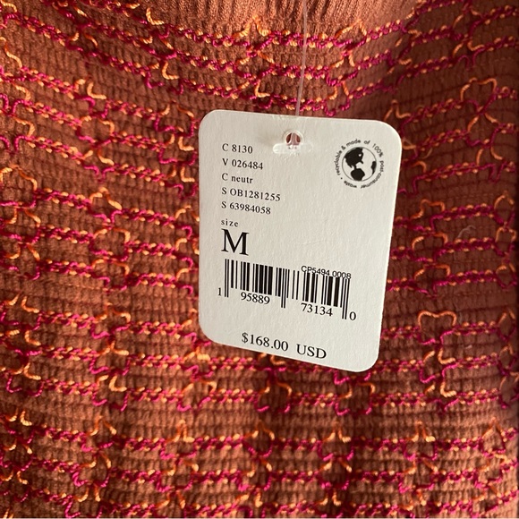 Free People Dahlia Embroidered Maxi Dress in Ginger Snap Combo - Picture 13 of 15